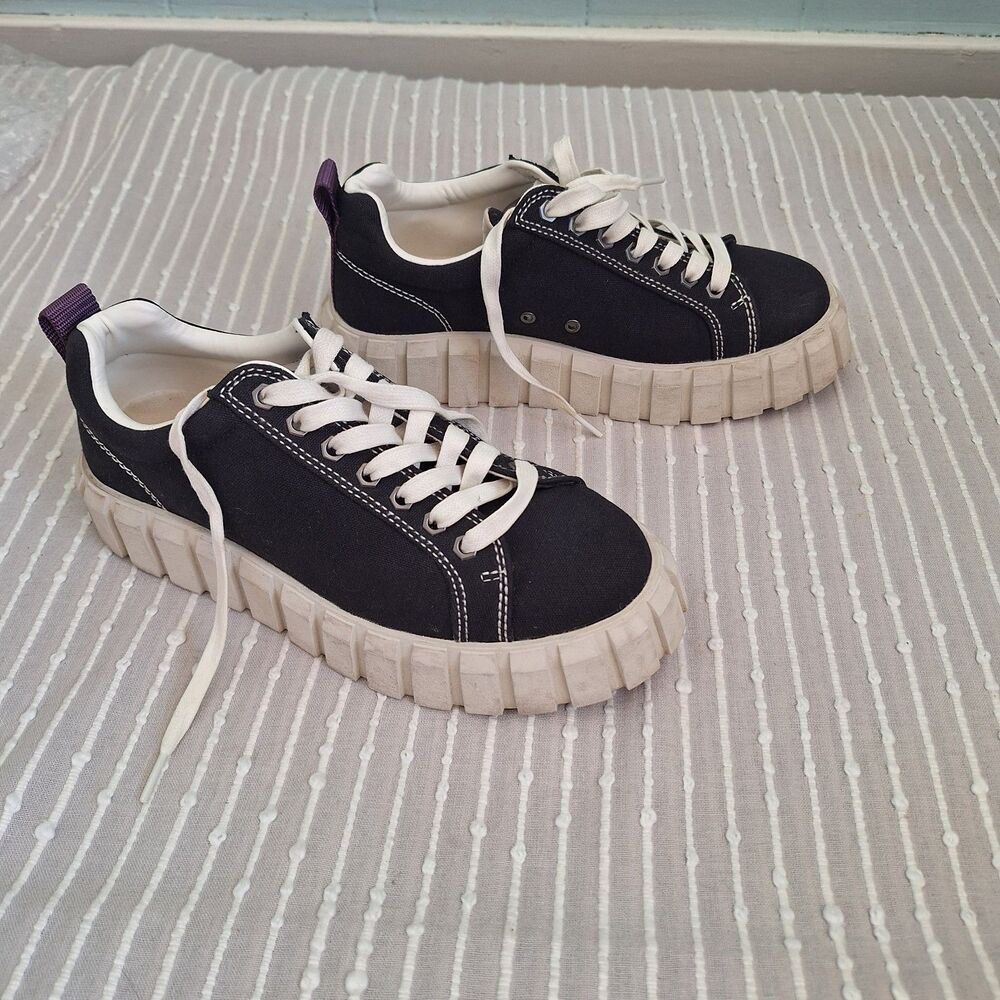 EYTYS Odessa Black Platform Sneaker/Trainers UK 6.5 US Men 7.5 Woman 9 Eur 40